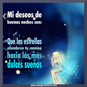 &iquest;Mi deseo de buenas noches?