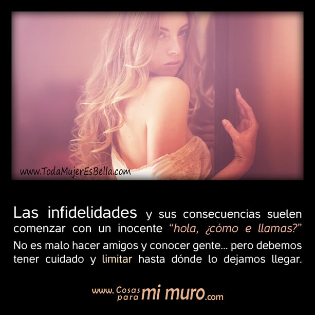 Cómo comienzan las infidelidades Cómo comienzan las infidelidades