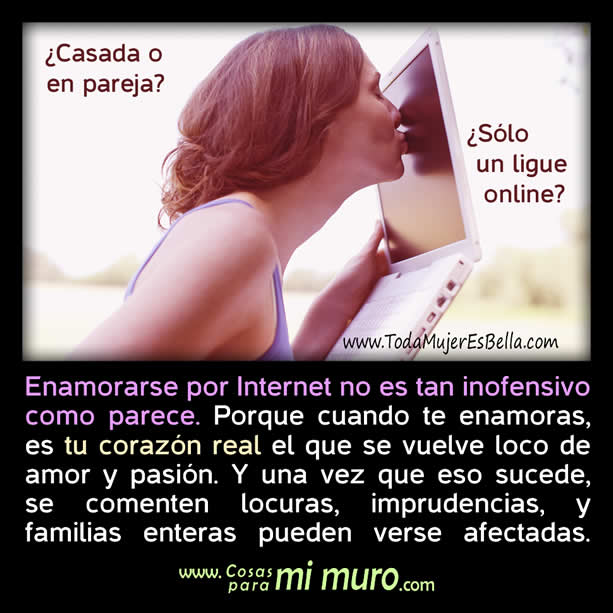 enamorarse por internet no es tan inofensivo enamorarse por internet no es tan inofensivo