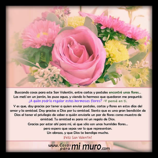 Lo que encontr&eacute; por San Valent&iacute;n para ti
