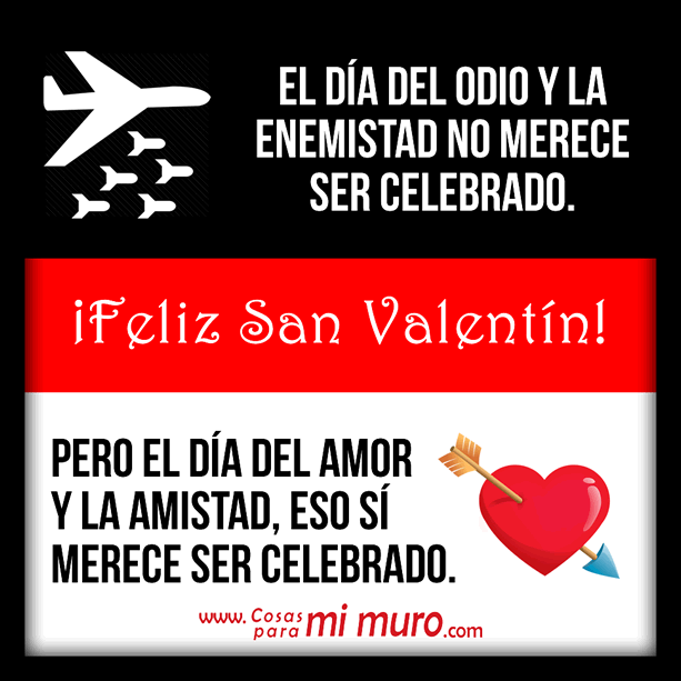 Motivos para celebrar San Valent&iacute;n