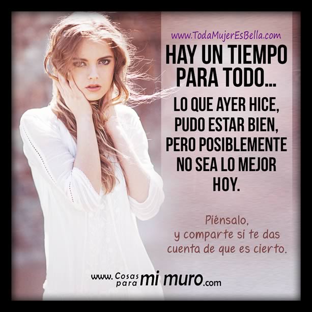 Imagen de reflexi&oacute;n sobre el tiempo
