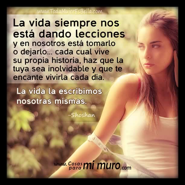 la vida nos da lecciones la vida nos da lecciones