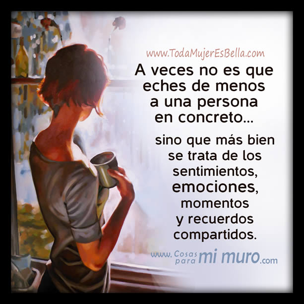 Sentimientos y emociones vividos