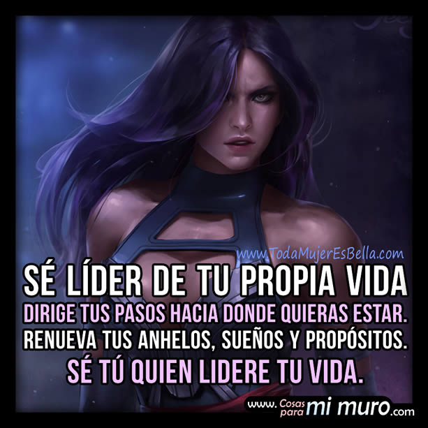 S&eacute; l&iacute;der de tu propia vida