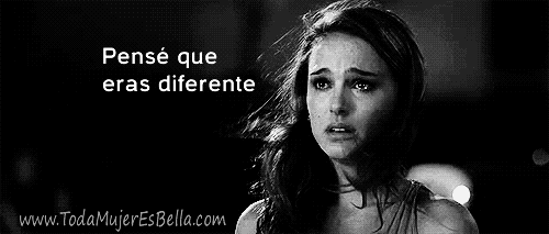 Pens&eacute; que eras diferente