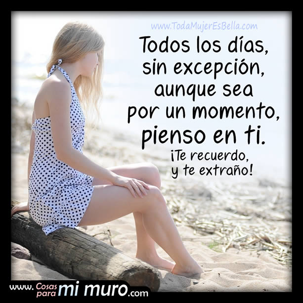 todos los dias pienso en ti