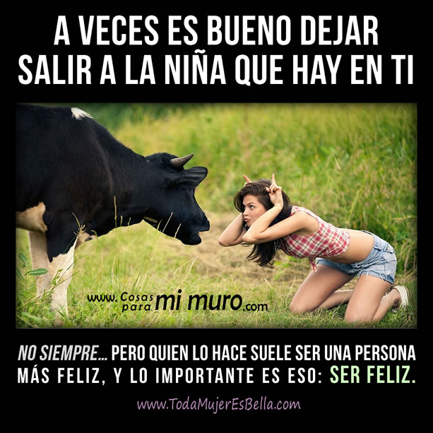 Deja salir la ni&ntilde;a que hay en ti