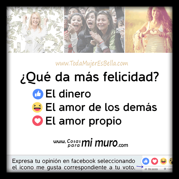 que da mas felicidad
