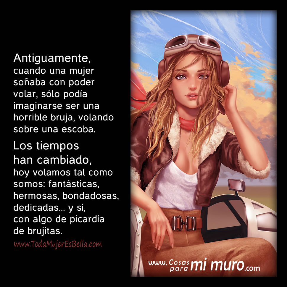 Mujeres con capacidad de volar Mujeres con capacidad de volar