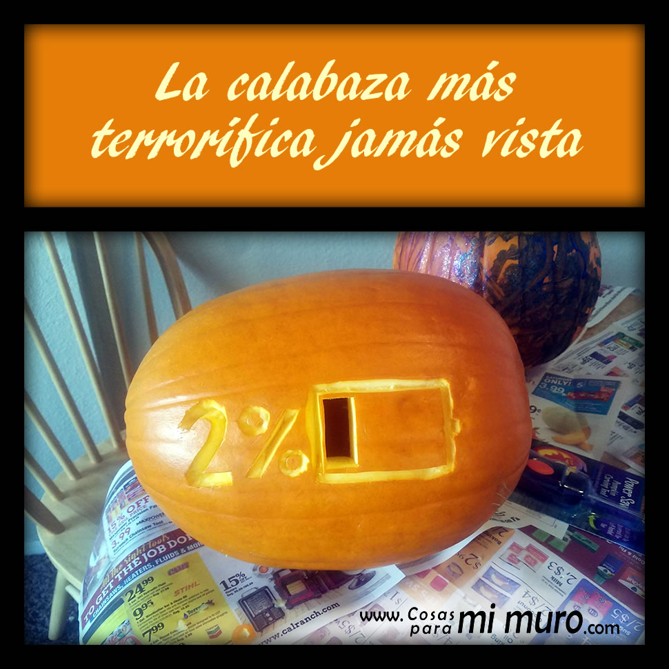 La calabaza más terrorífica jamás vista La calabaza más terrorífica jamás vista