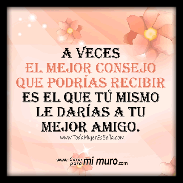 Apl&iacute;cate el mejor consejo que puedes dar