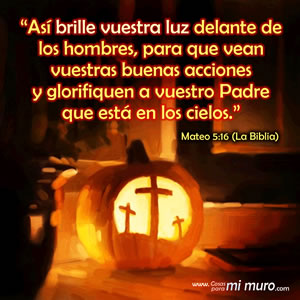 Que tu luz brille en Halloween Que tu luz brille en Halloween