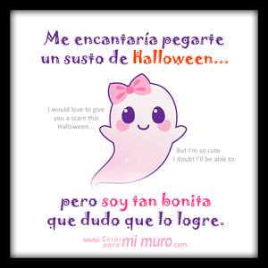 Demasiado bonita para Halloweeen Demasiado bonita para Halloweeen