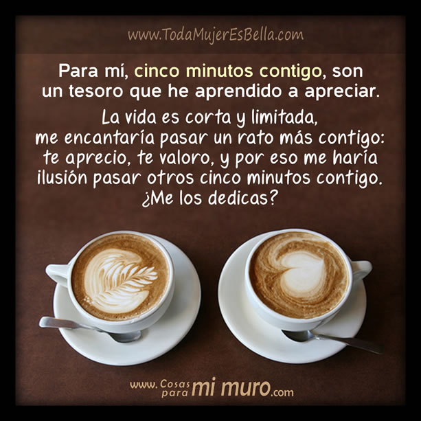 Cinco minutos contigo Cinco minutos contigo