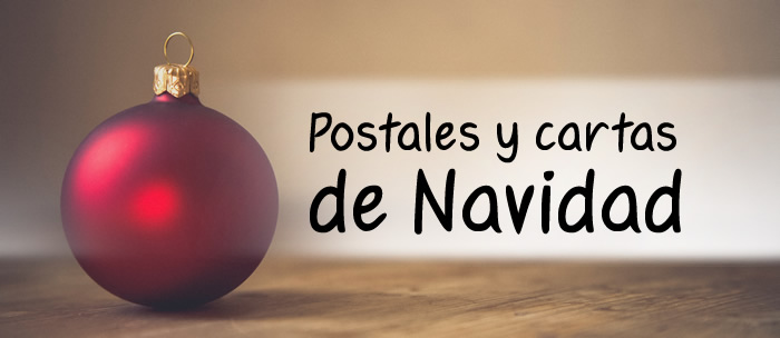 Postales y cartas de Navidad