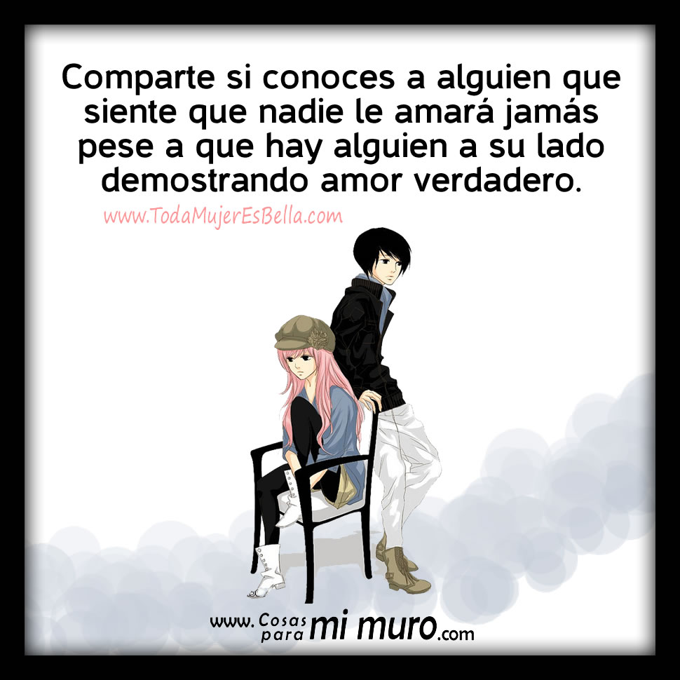 Tiene amor, pero lo ignora