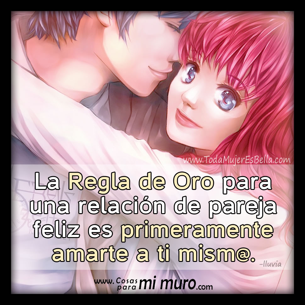 Regla de oro para una relaci&oacute;n de pareja feliz