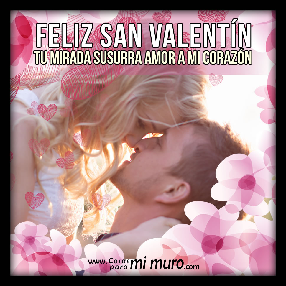 Seductora mirada de San Valent&iacute;n