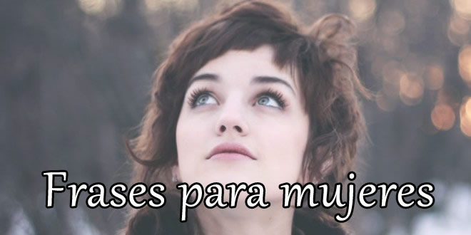 Frases para mujeres