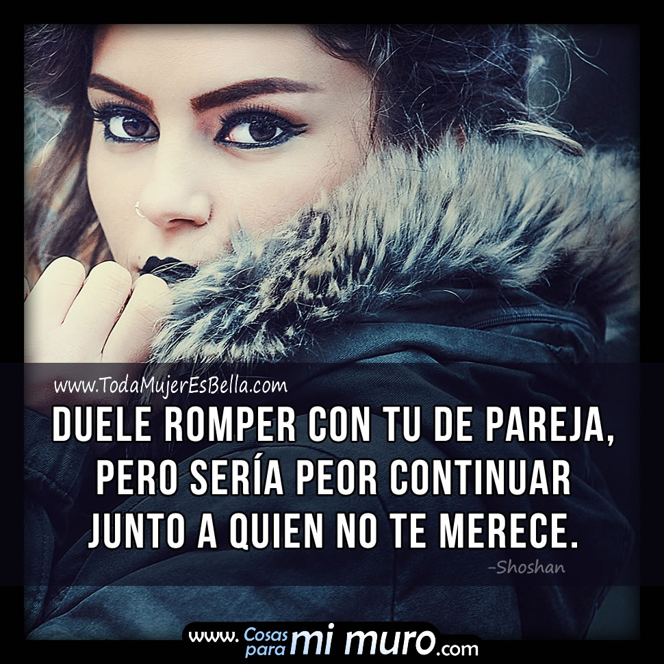 &iquest;Romper o no con tu pareja?