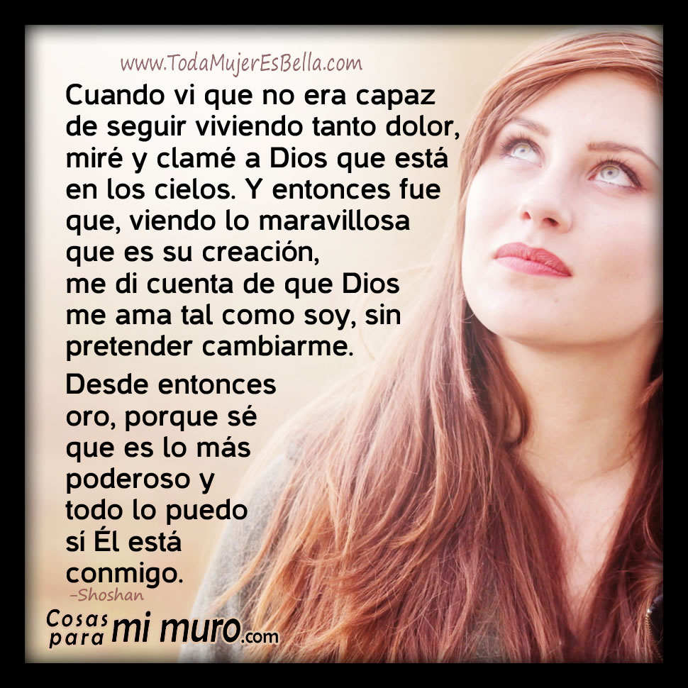 Sufr&iacute;a y clam&eacute; a Dios