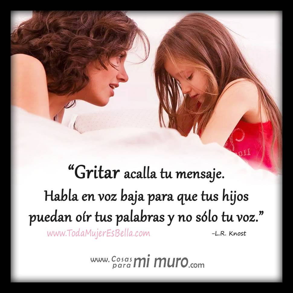 Gritar acalla tu mensaje Gritar acalla tu mensaje