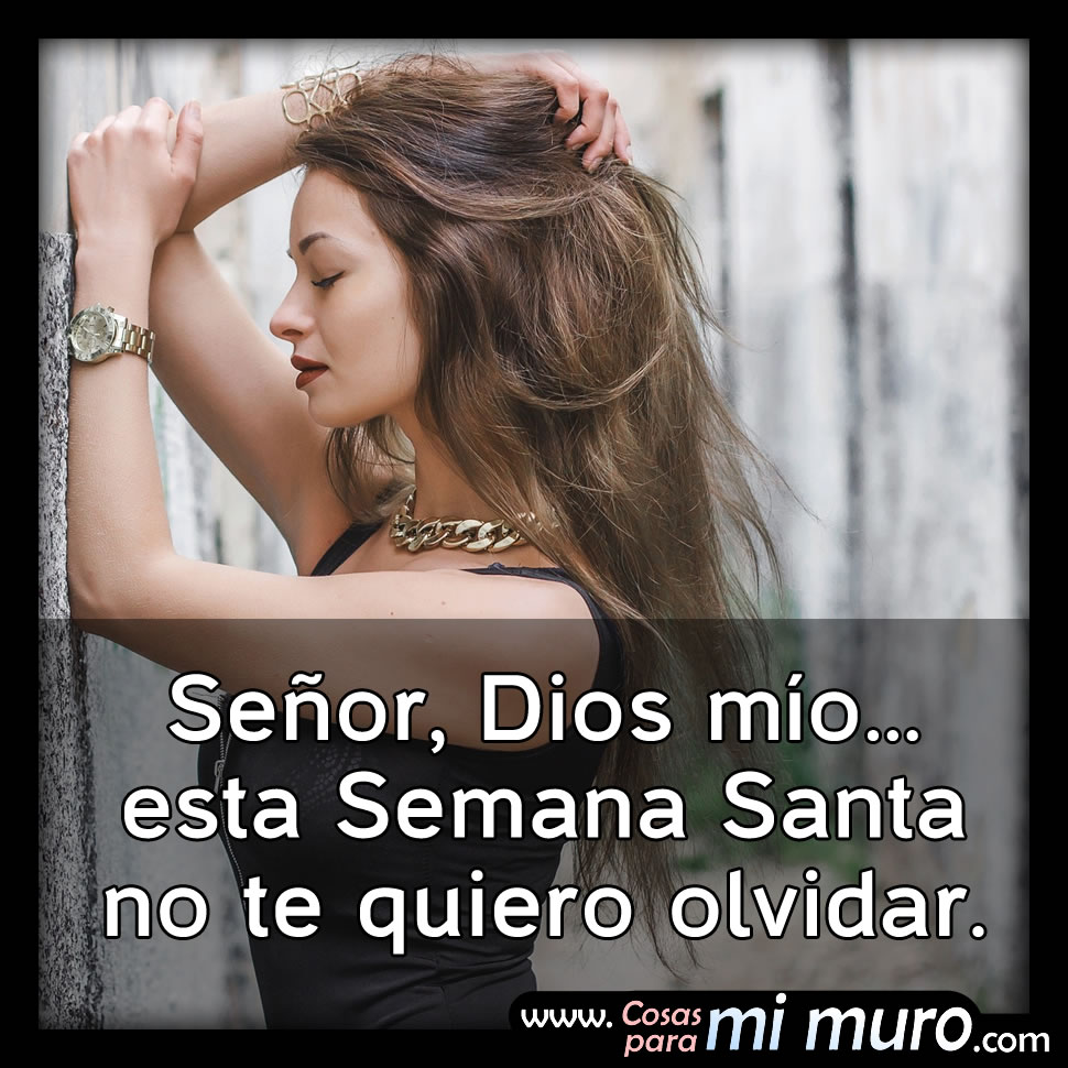 No olvidemos a Dios en Semana Santa