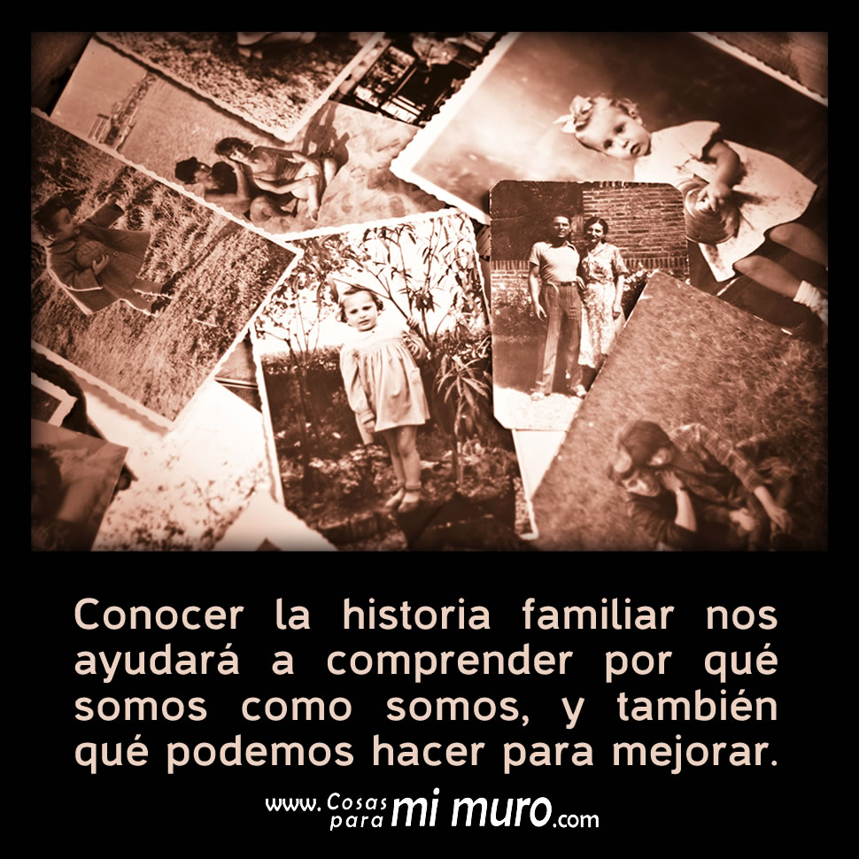 Conocer la historia familiar