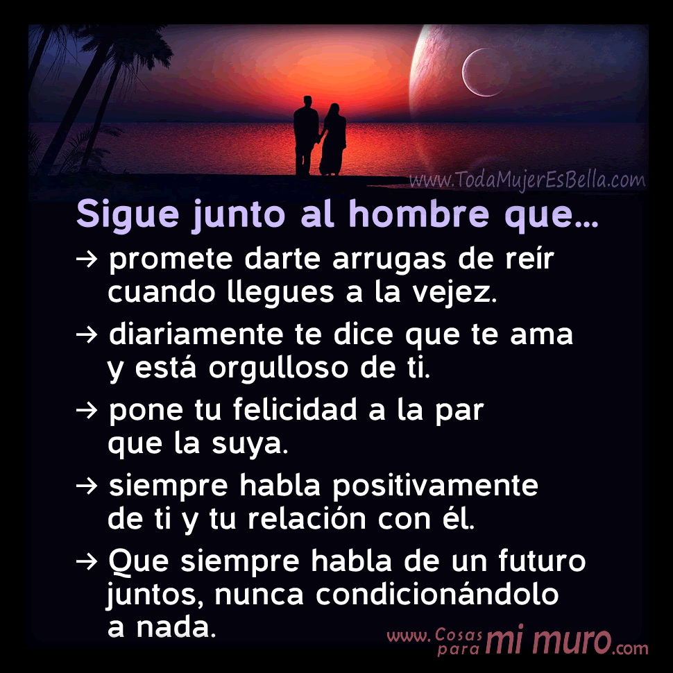 El hombre con el que debes estar