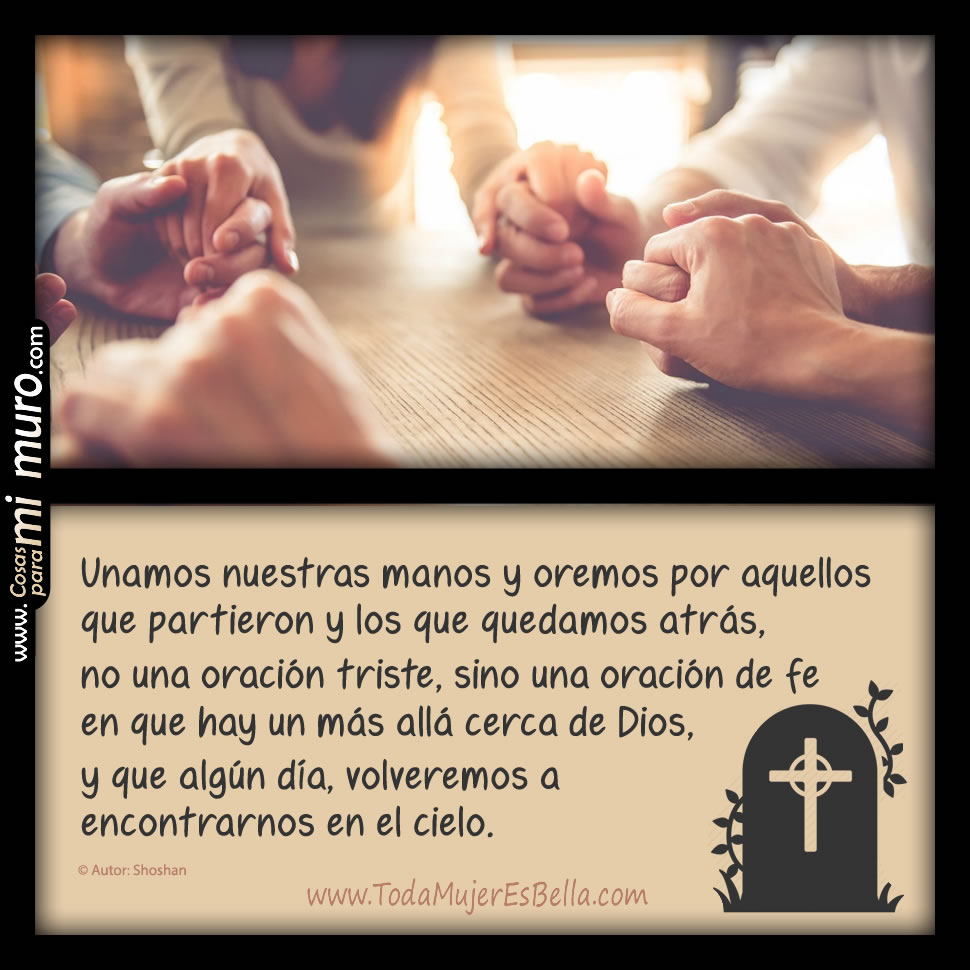 Oremos por nuestros difuntos Oremos por nuestros difuntos