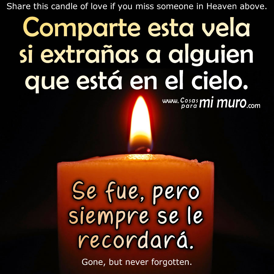Recordándote, a ti que en el cielo estás Recordándote, a ti que en el cielo estás