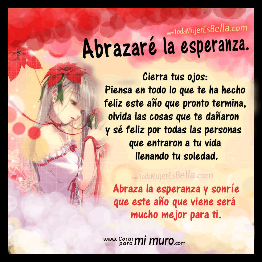 Mensajes y pensamientos para a&ntilde;o nuevo