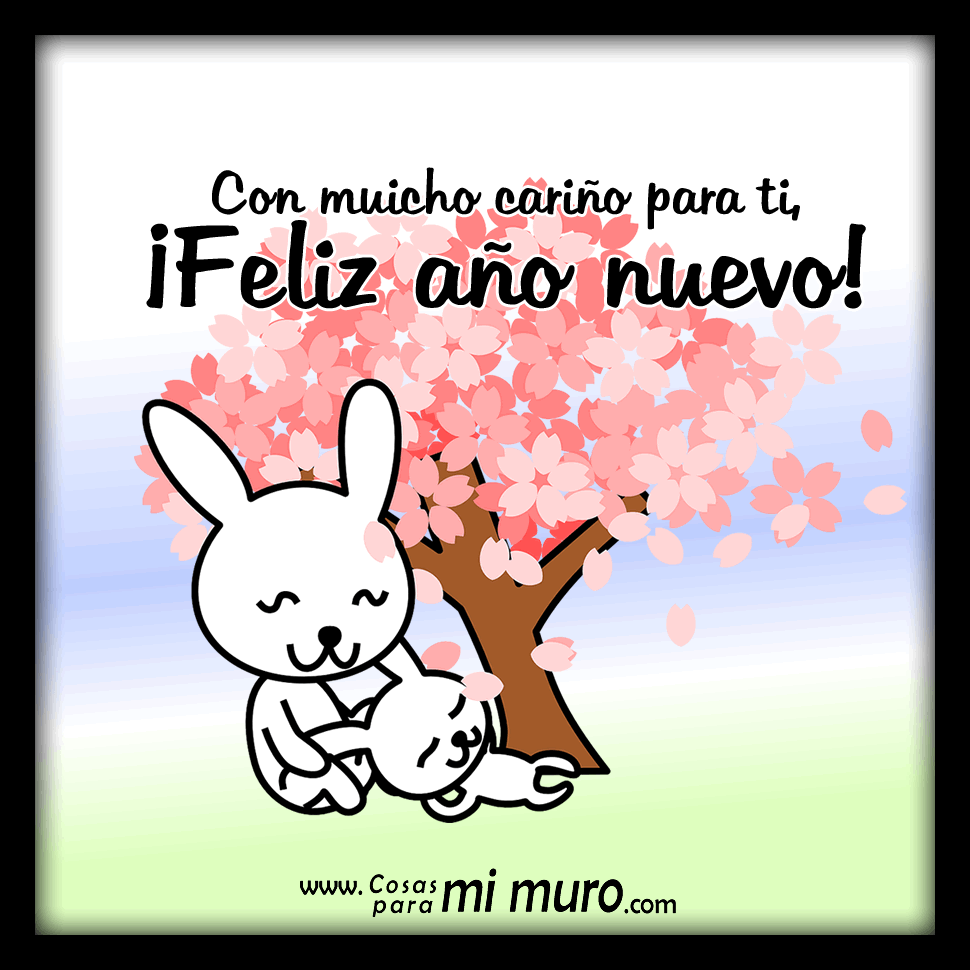 Con mucho cari&ntilde;o, &iexcl;feliz a&ntilde;o nuevo!