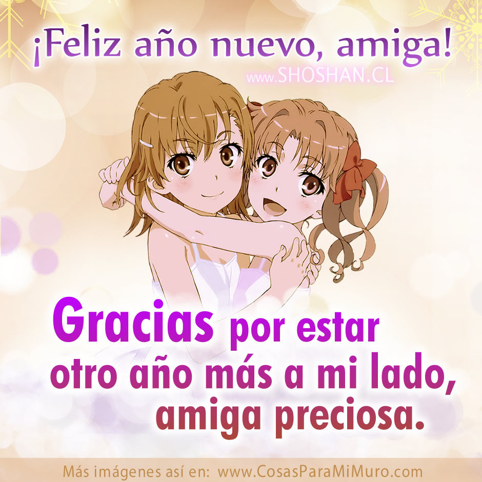 Carta de fin de a&ntilde;o para mi amiga