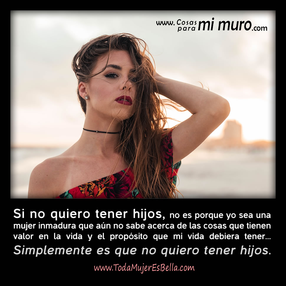 La raz&oacute;n por la que no quiero tener hijos