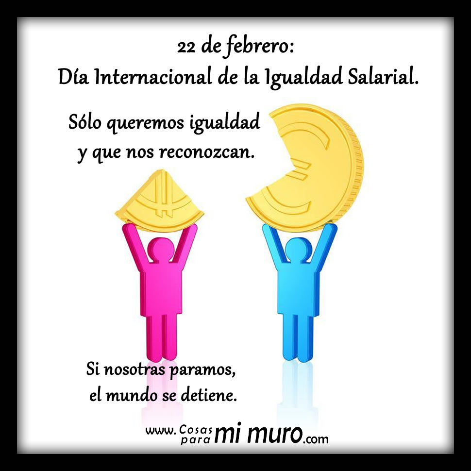 D&iacute;a de la Igualdad Salarial
