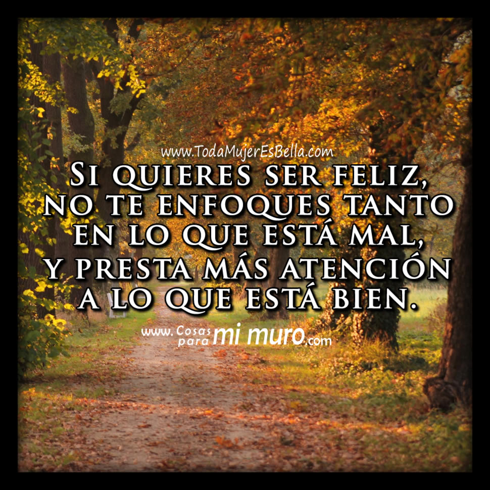 Qu&eacute; hacer y no hacer para ser feliz