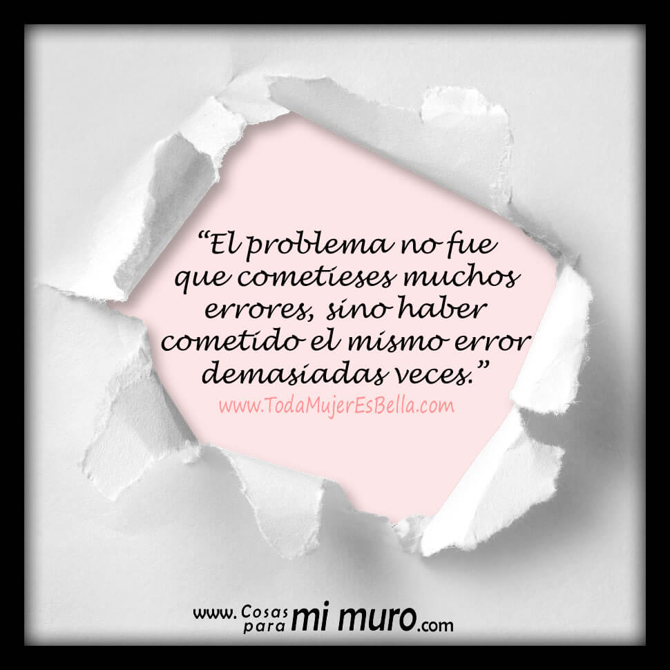 Siempre haces lo mismo