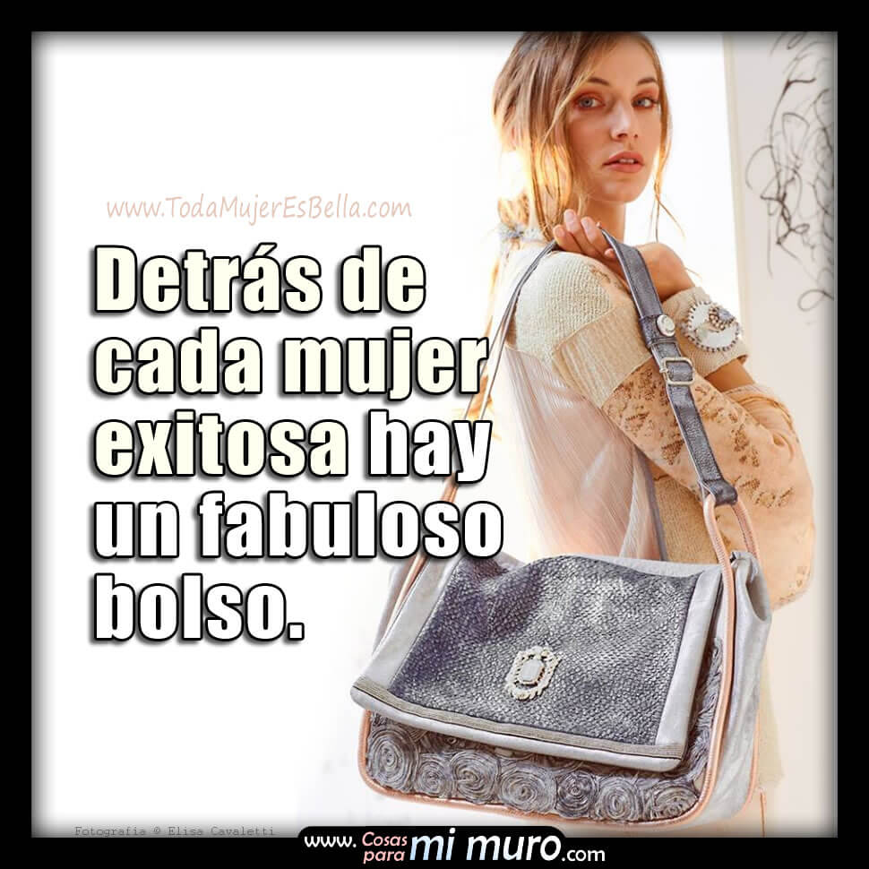 Detr&aacute;s de cada mujer exitosa hay un fabuloso bolso