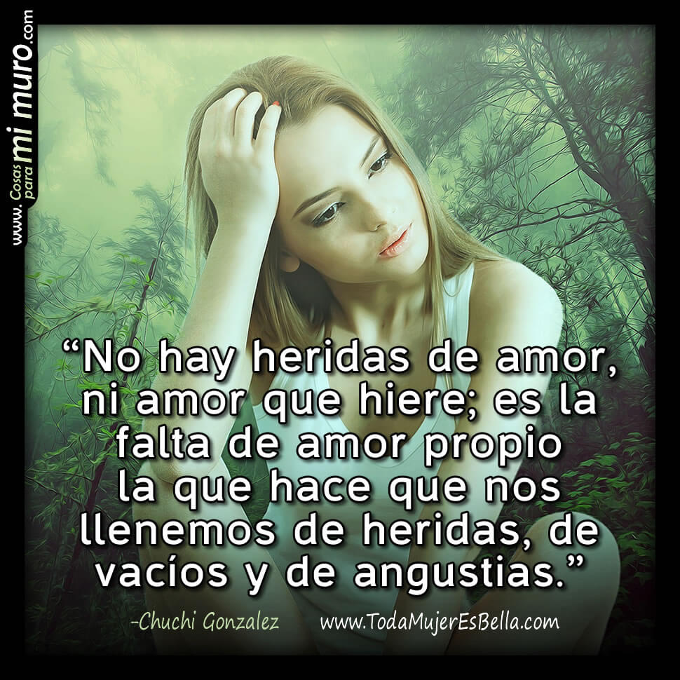 No hay heridas de amor No hay heridas de amor