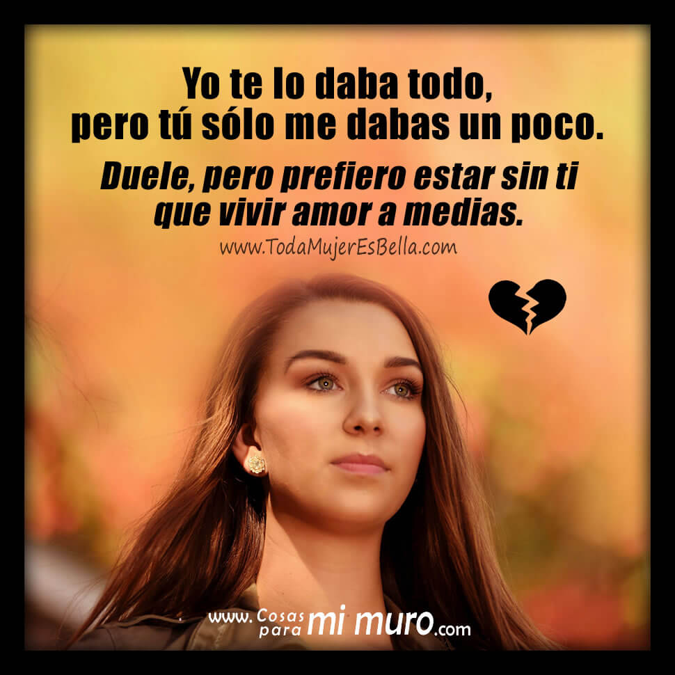Yo te lo dabo todo, pero t&uacute; a m&iacute; no