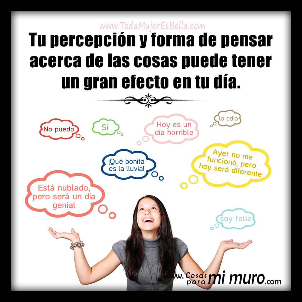 Tu forma de pensar, importa Tu forma de pensar, importa