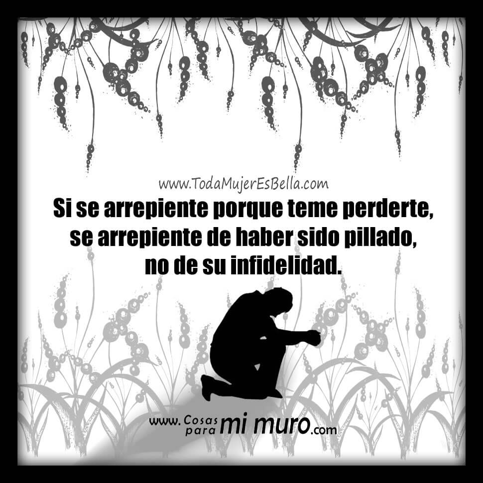 El motivo por el que se arrepiente