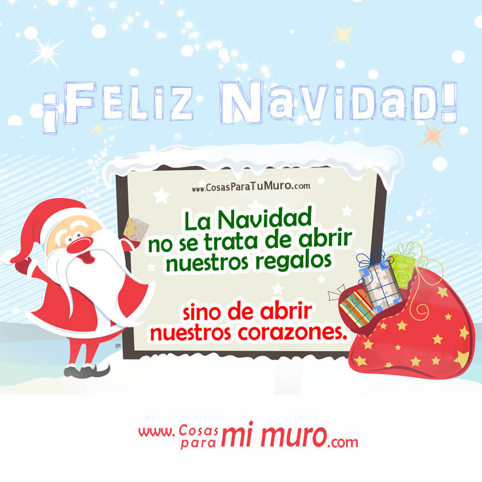 La Navidad no se trata de abrir nuestros regalos sino de abrir nuestros corazones
