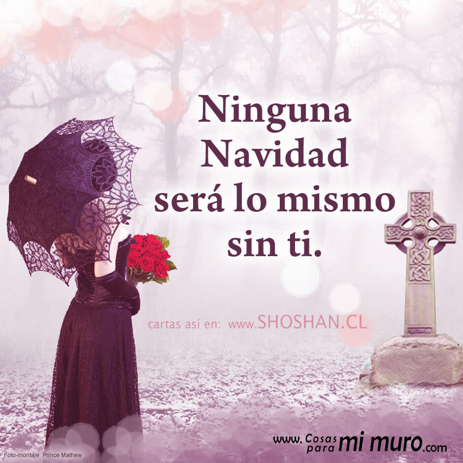 Ninguna Navidad ser&aacute; lo mismo sin ti