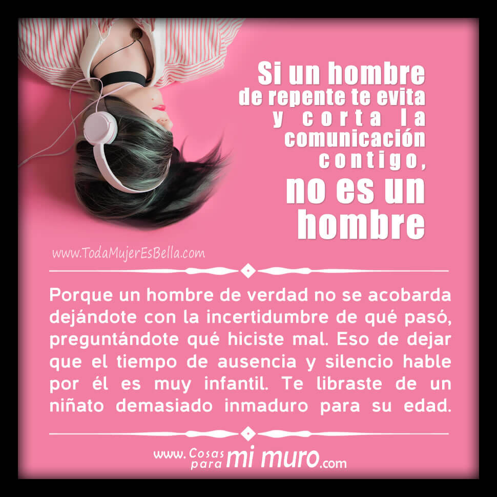 Hombes que desaparecen sin explicarte porqu&eacute;