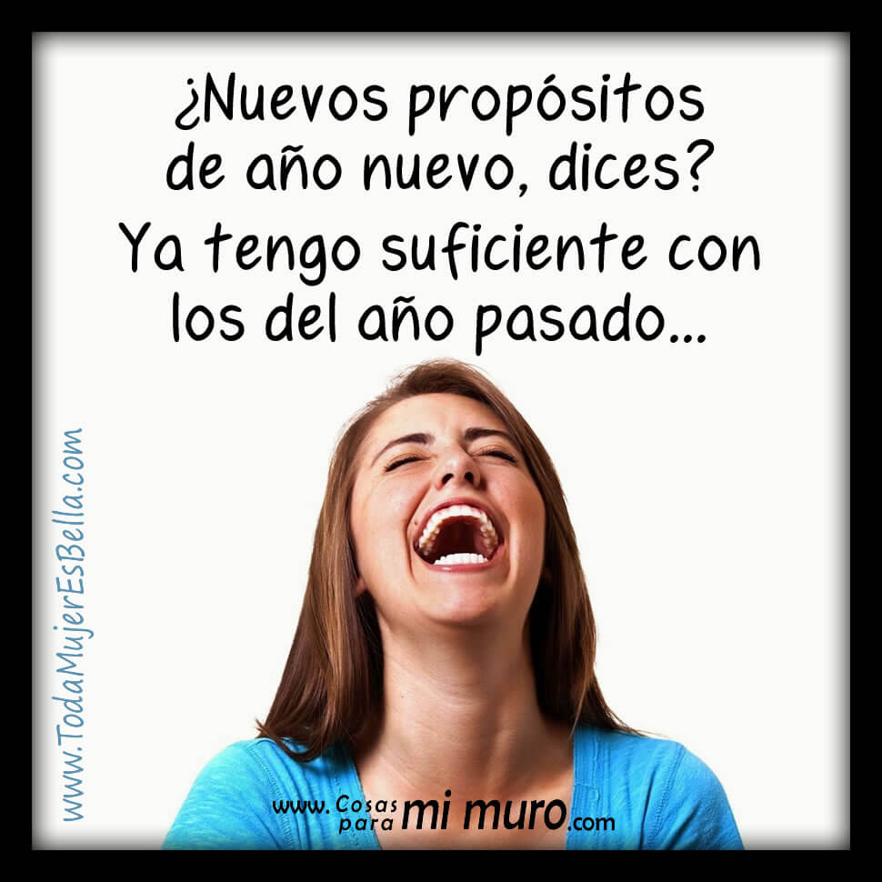 &iquest;Nuevos prop&oacute;sitos de a&ntilde;o nuevo? Noooo