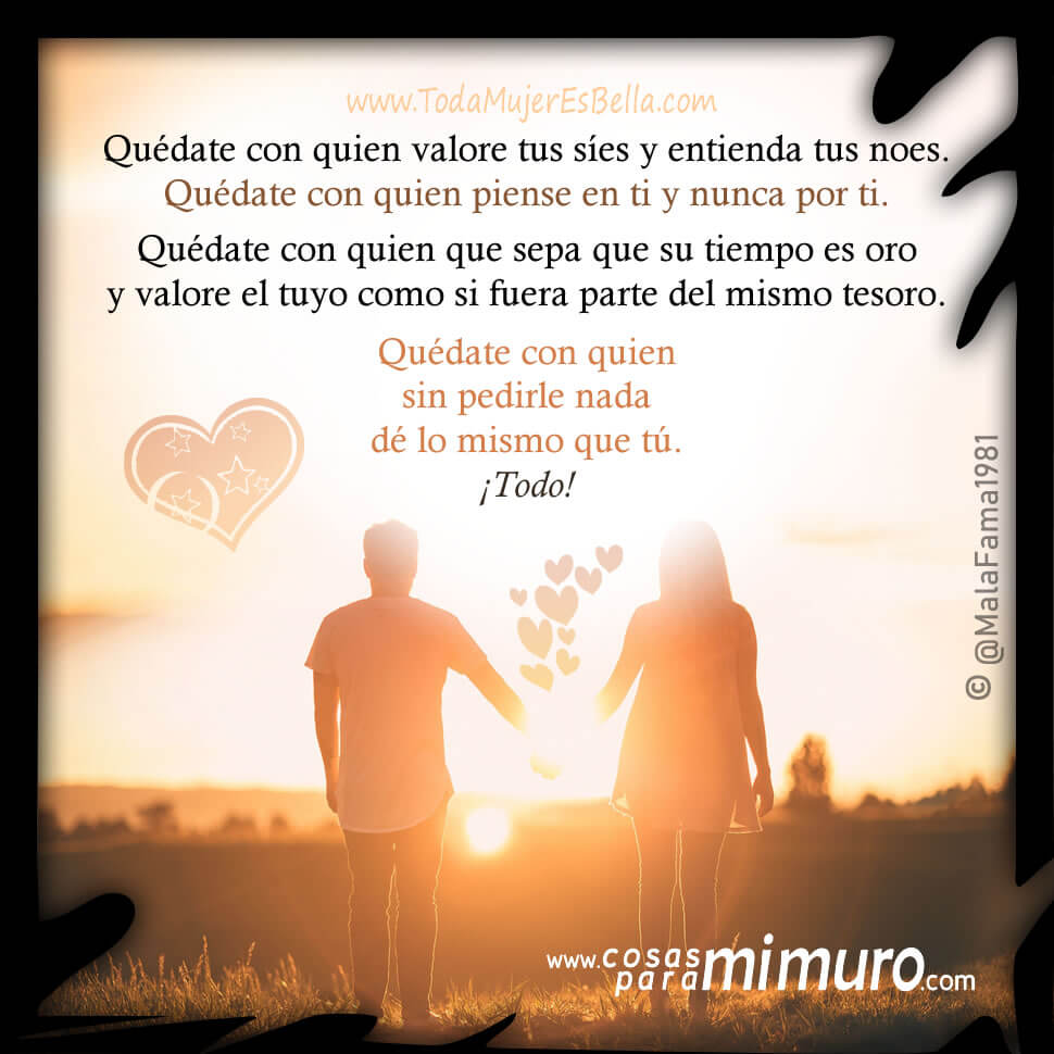 Con qui&eacute;n quedarte &acirc;&curren;