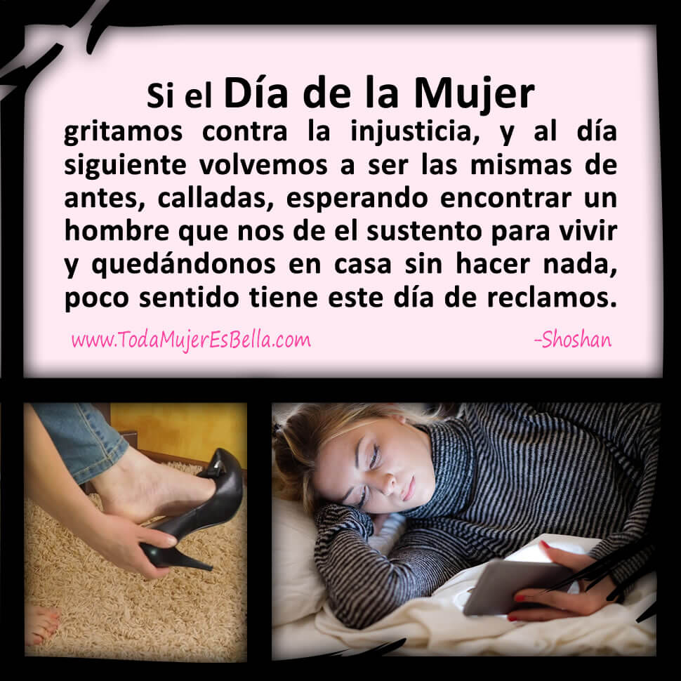 El incomprensible D&iacute;a de la Mujer